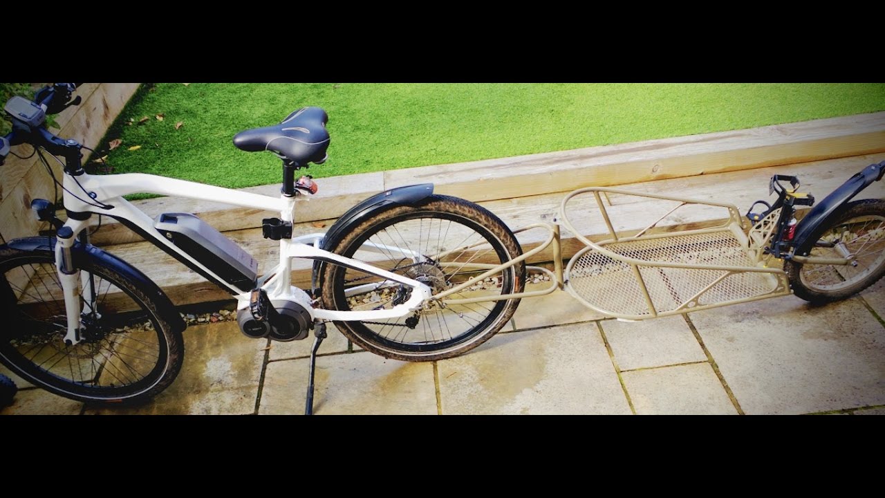 Fitting a BOB Ibex Plus bike trailer on a BMW e-Bike