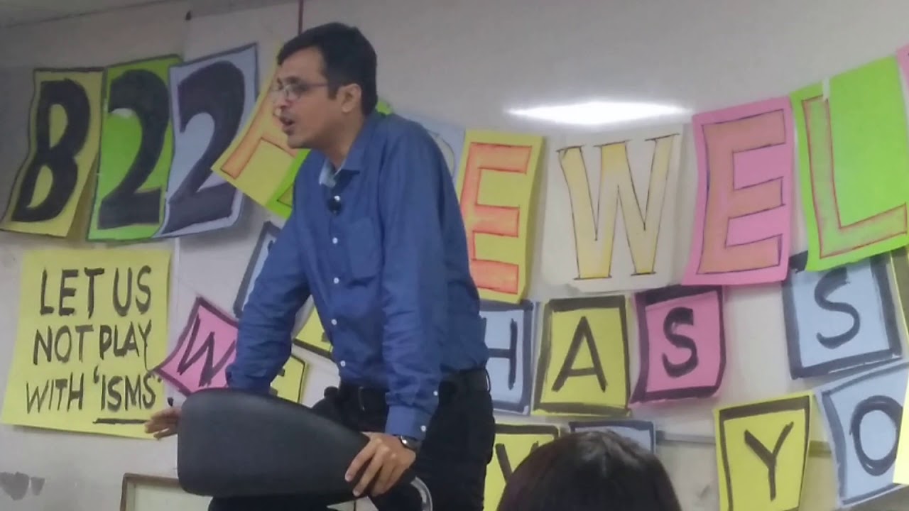 Motivational speech || Farewell || by VIBHASH SIR- VAJIRAM (B22)