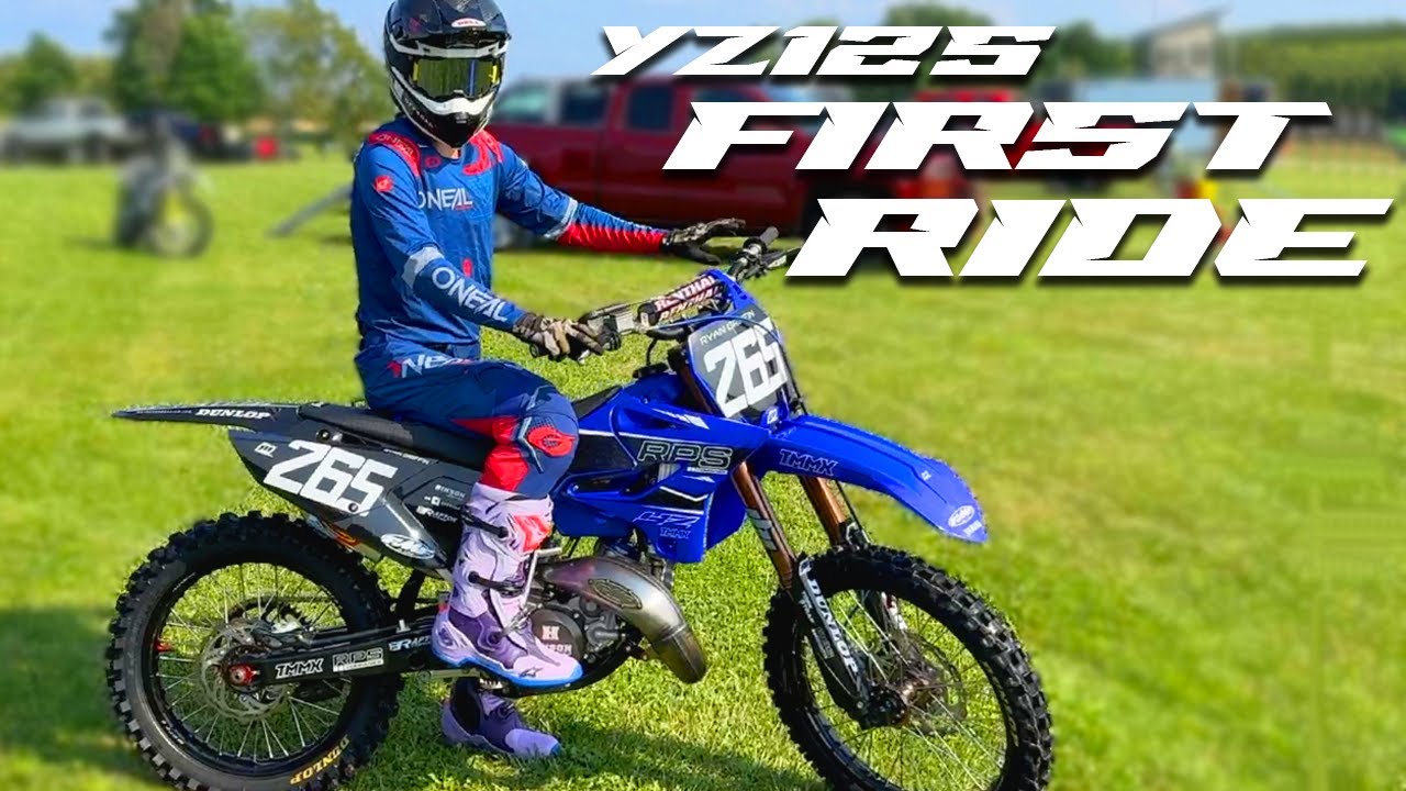 ПЕРВАЯ ПОЕЗДКА на БЕЗУМНОЙ сборке двухтактного YZ125!