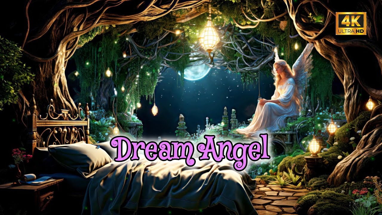 Fall Asleep with Dream Angel ✨ Fantasy Ambient Music for Deep Sleep, Relaxation & Peaceful Night