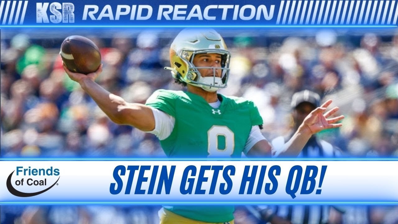 Kentucky Flips Kenny Minchey From Nebraska; Former Notre Dame QB Will Be A Cat! | Rapid Reaction