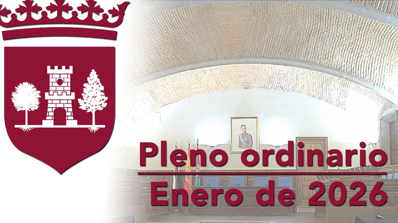 Pleno Ordinario Excmo. Ayuntamiento de Plasencia - ENERO de 2026 (11/02/2026)