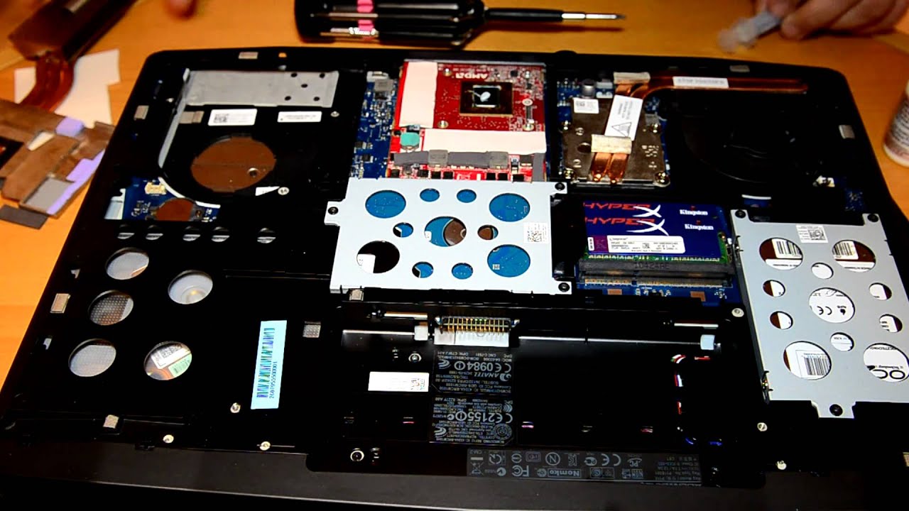 Alienware M17xR3 - GPU replacement(1/2)