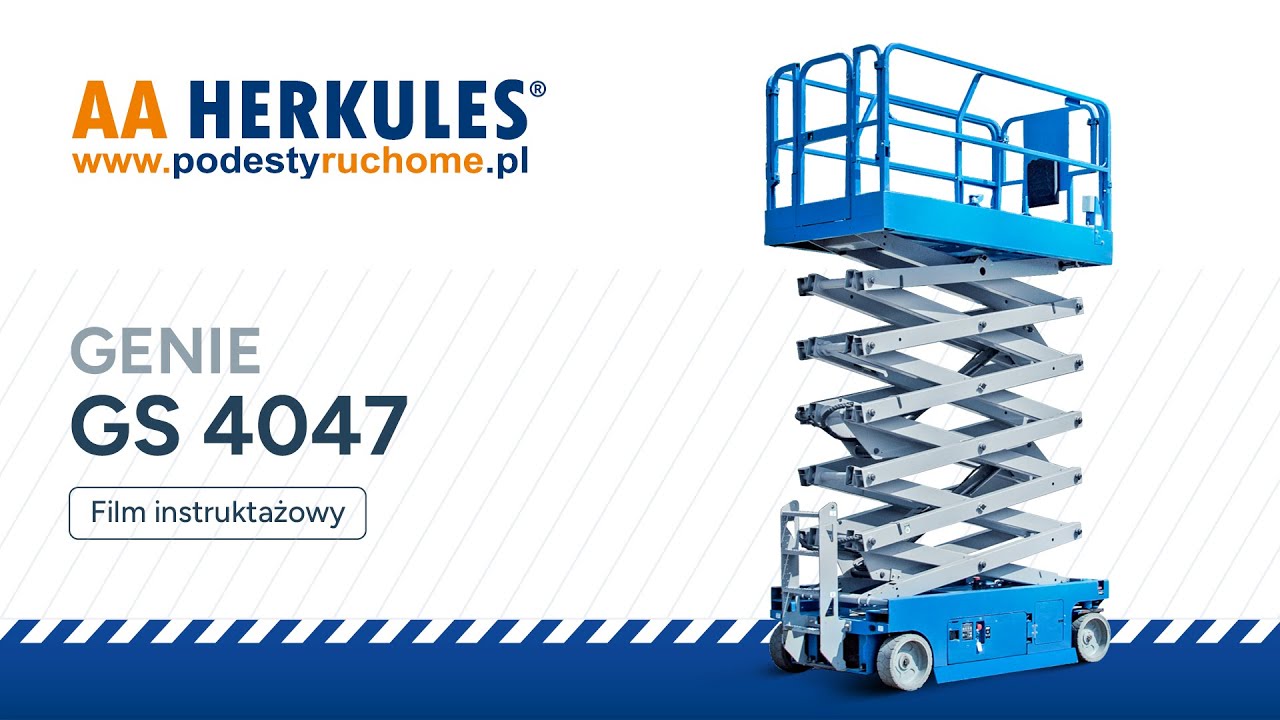 Genie GS 4047 - Film instruktażowy | AA HERKULES