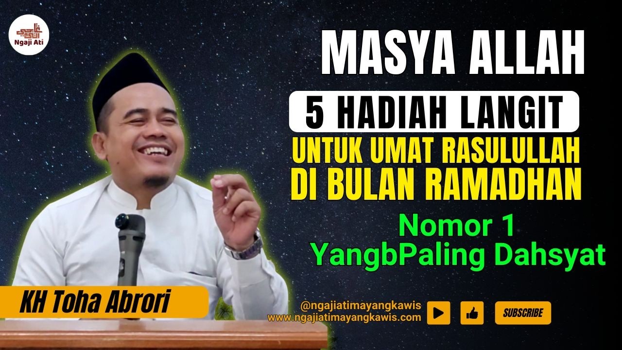 Ingin Dosa Terhapus Total? Inilah 5 Keistimewaan Puasa Ramadhan yang Jarang Disadari! KH Toha Abrori