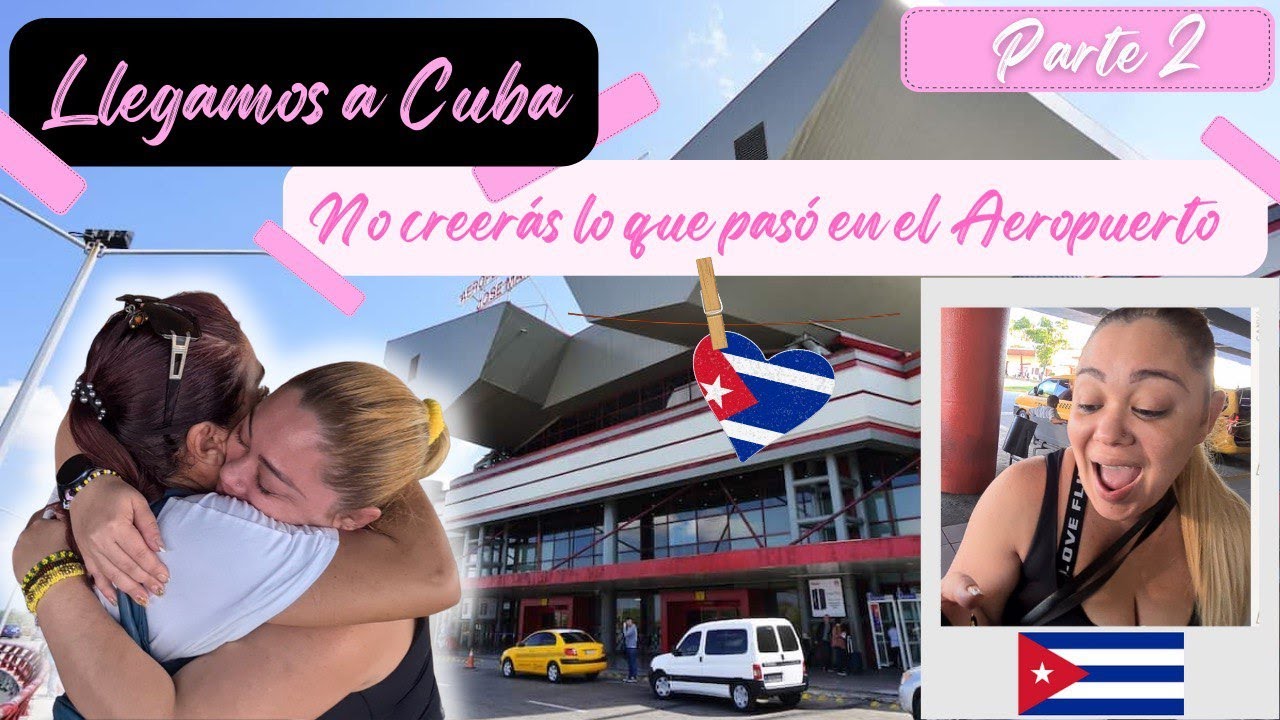 Llegamos a Cuba🇨🇺✈️. No creerás lo que pasó en el Aeropuerto de Cuba.🤦🏼‍♀️.
