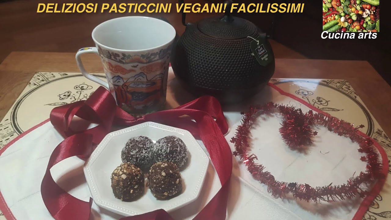 DELIZIOSI PASTICCINI VEGANI! FACILISSIMI