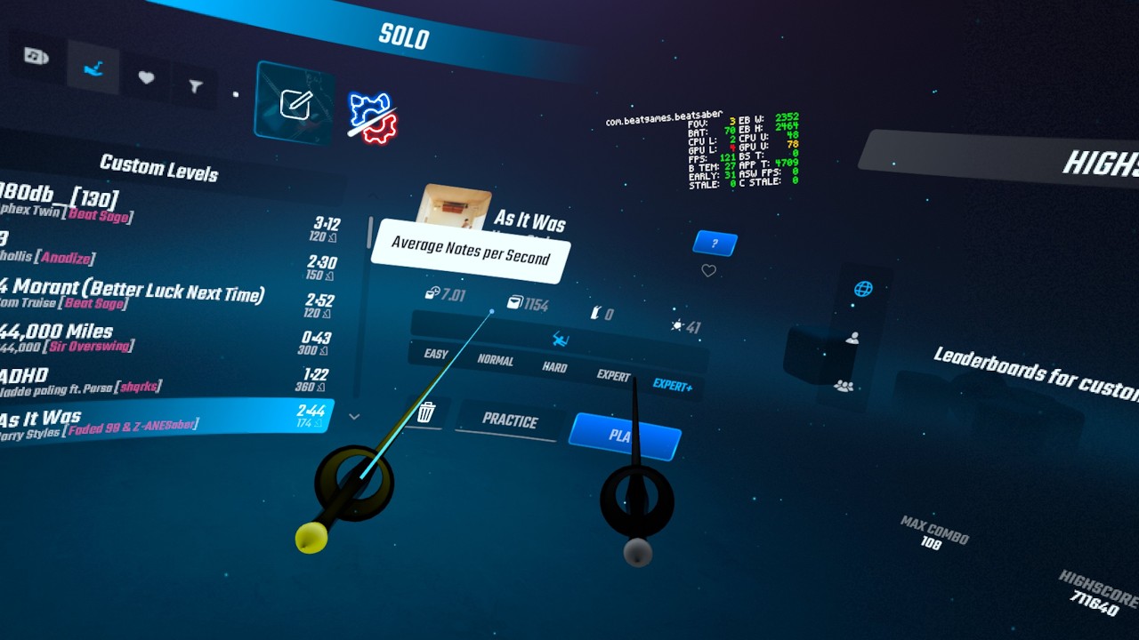 As It Was | Artist: Harry Styles | Mapper: Faded 99 & Z-ANESaber | Beat Saber