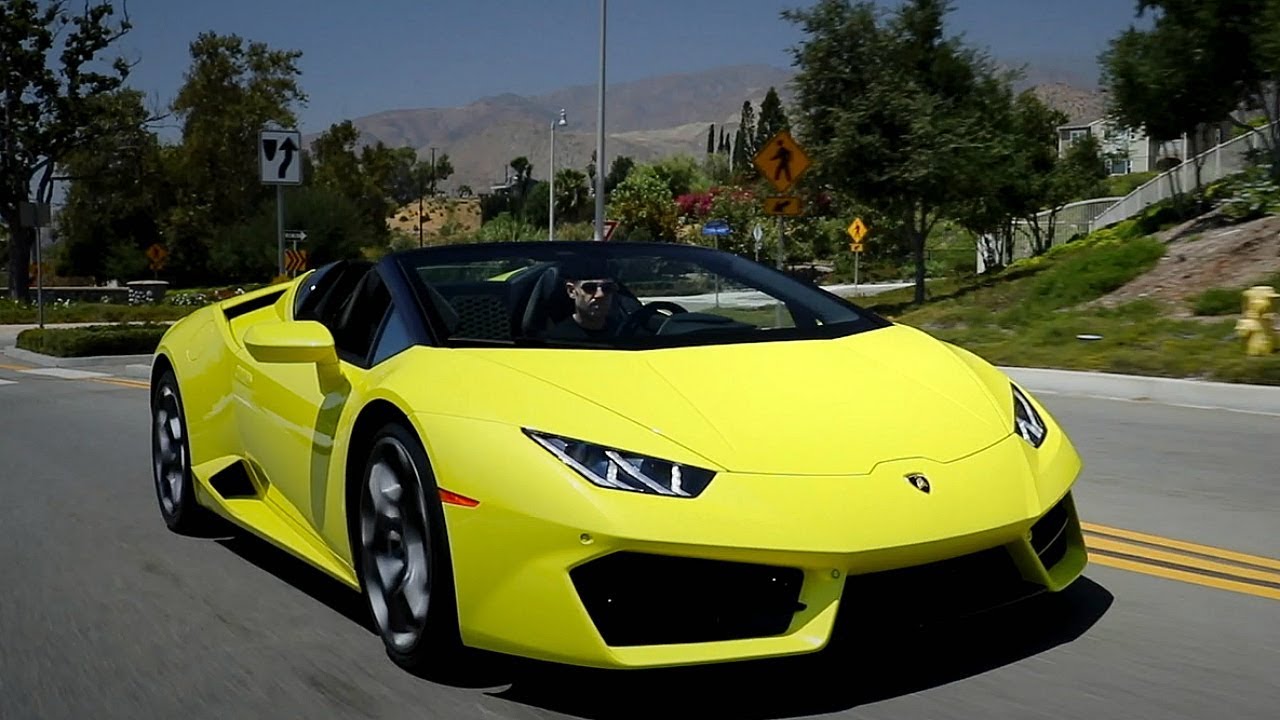 2017 Lamborghini Huracán RWD Spyder - Review and Road Test