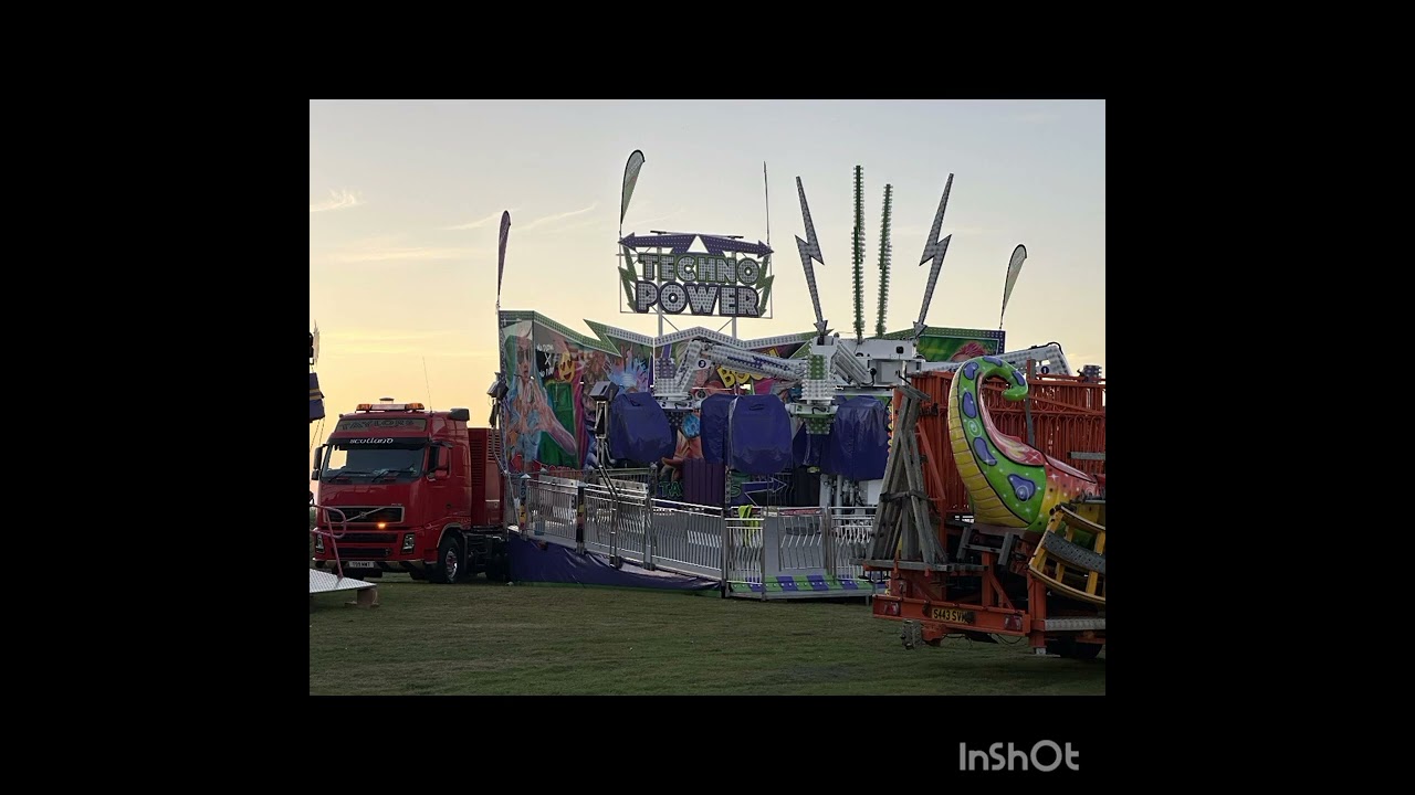 Scottish Airshow Funfair at Ayr on the Low Green presented by Billy Hammond. September 2023