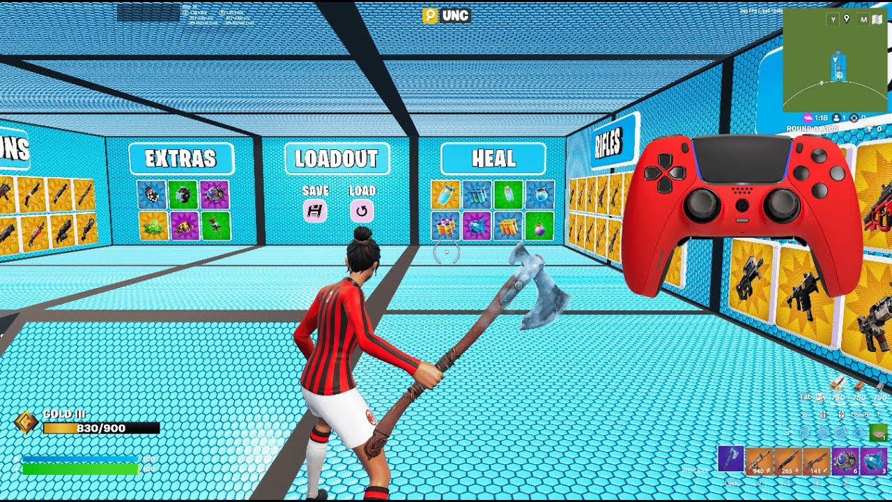 Fortnite 3v3v3v3 Go Lama🦙Zone Wars🎮Gameplay