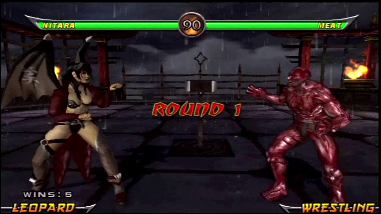 Mortal Kombat: Armageddon (PlayStation 2) Arcade as Nitara