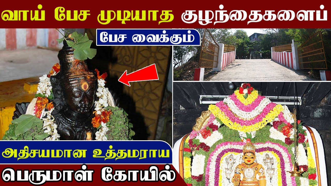 Uthamaraya Perumal Temple || ஊமைக்கு வாய் கொடுத்த உத்தமராய பெருமாள் கோவில் || Ayyampalayam || Arani