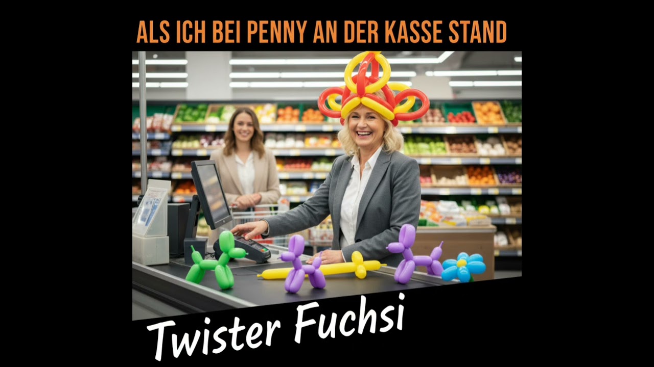 Als ich bei Pennny an der Kasse stand 