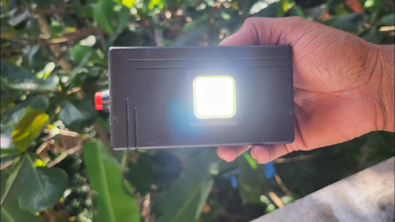 How to Make a Mini Emergency Light at Home | Easy DIY Project