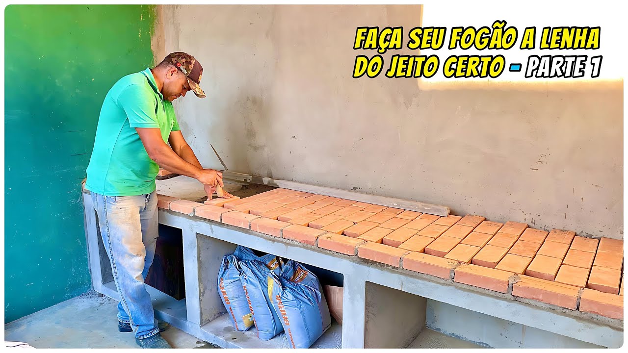 Veja Como Fazer Seu Fogão a Lenha do Jeito Certo | parte1 - Assim Fica mais Confortável - Wood Stove