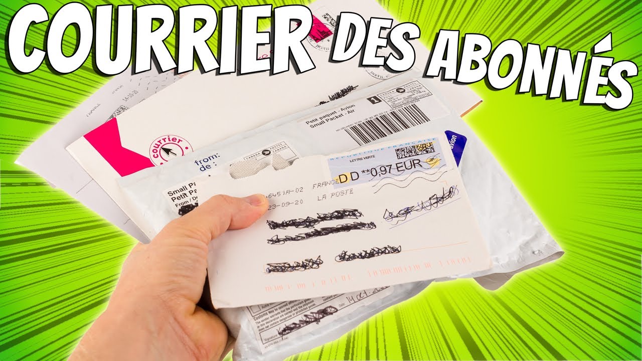Le Courrier des Abonnés Je reçois des cadeaux et des Lettres de ma Communauté