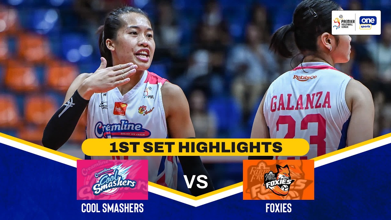 CREAMLINE vs FARM FRESH | SET 1 HIGHLIGHTS | 2026 PVL ALL-FILIPINO CONFERENCE SEMIS | APR 16, 2026