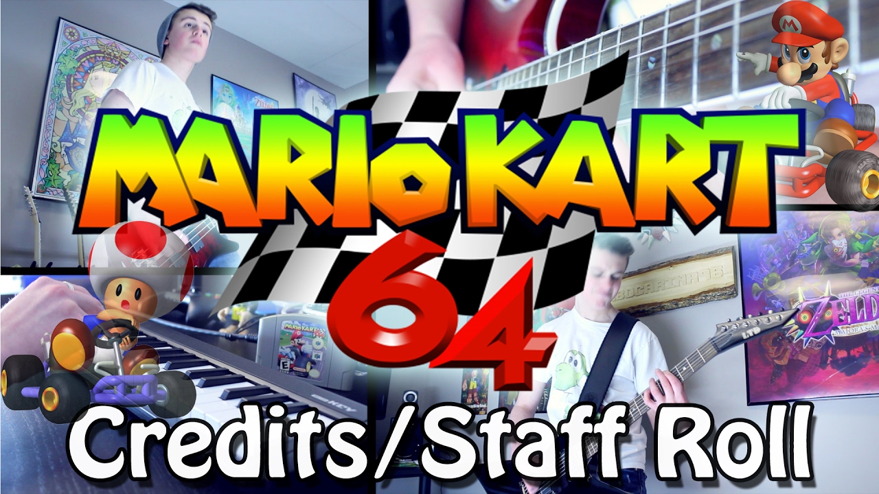 Credits/Staff Roll - Mario Kart 64 (Rock/Orchestral) Guitar Cover