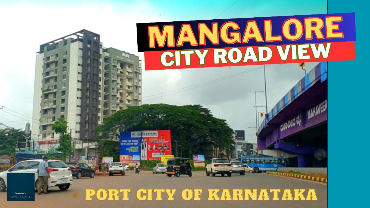 Mangalore City Road View | Mangaluru | Mangalore | Karnataka | Port City of karnataka | NH 66