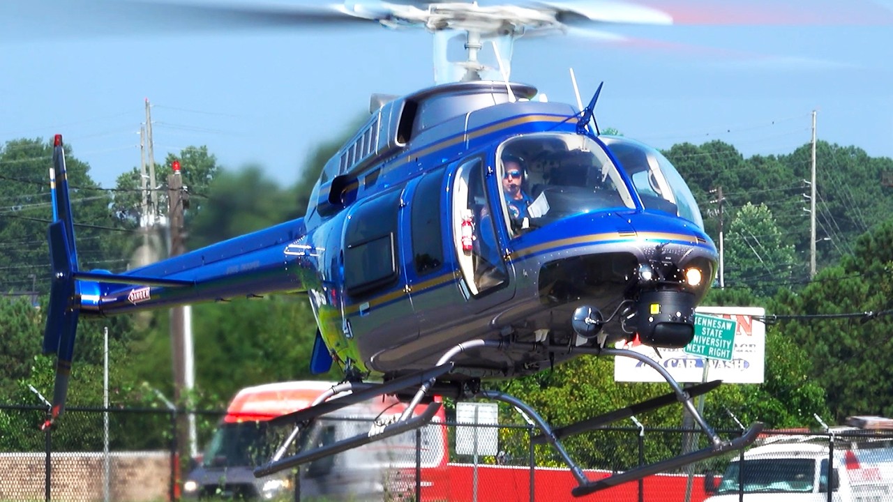 Bell-407 Helicopter Masterclass | Stunning Helicopter Compilation 🚁🔥