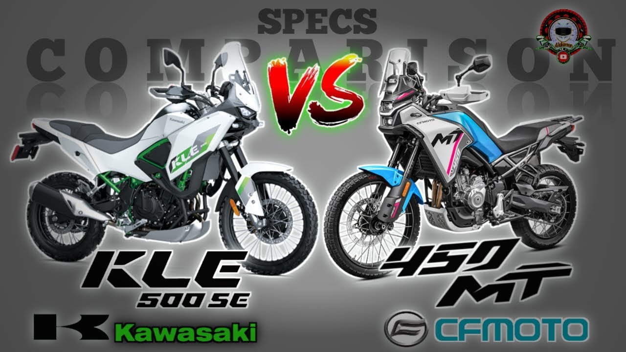 Сравнение характеристик KAWASAKI KLE 500 SE и CFMOTO 450MT