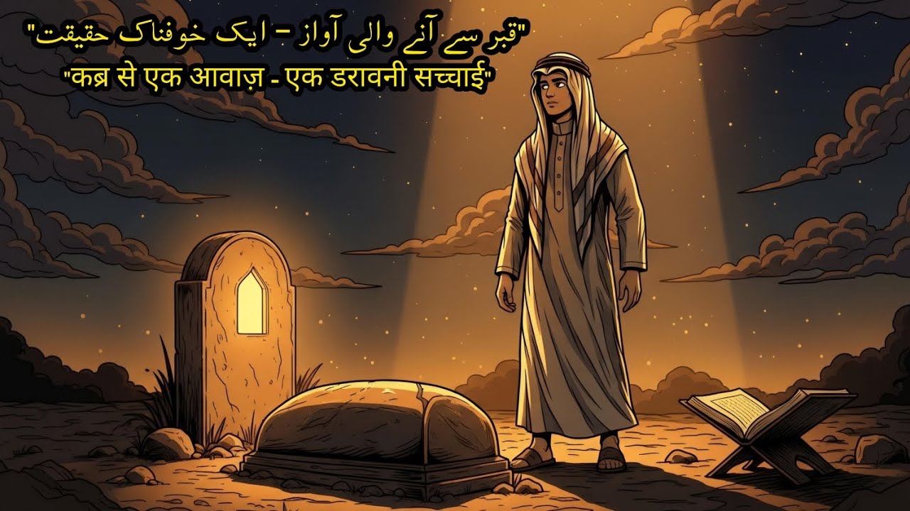 Qabar Sy Aanne Wali Awaz/Islamic Urdu Moral Stories/ HikmatAurHaq!!!