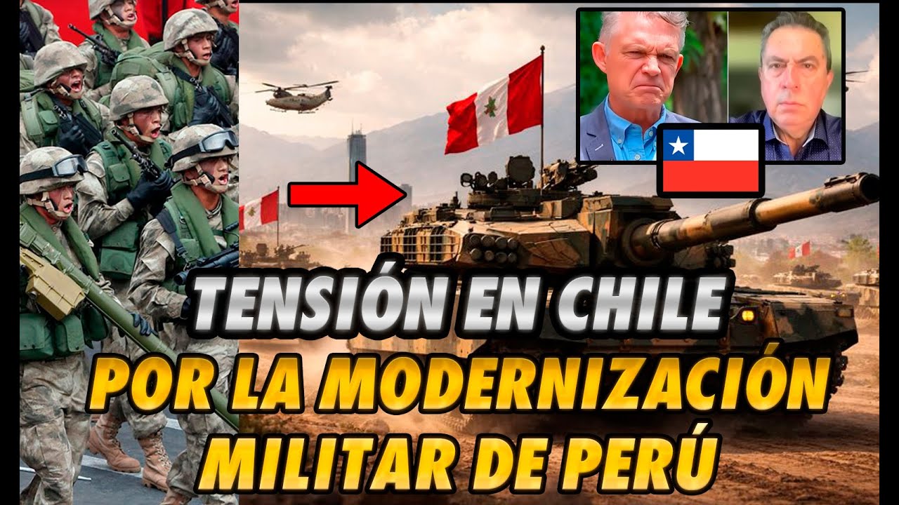 CHILE ASUSTADO por el nuevo PODERIO MILITAR PERUANO
