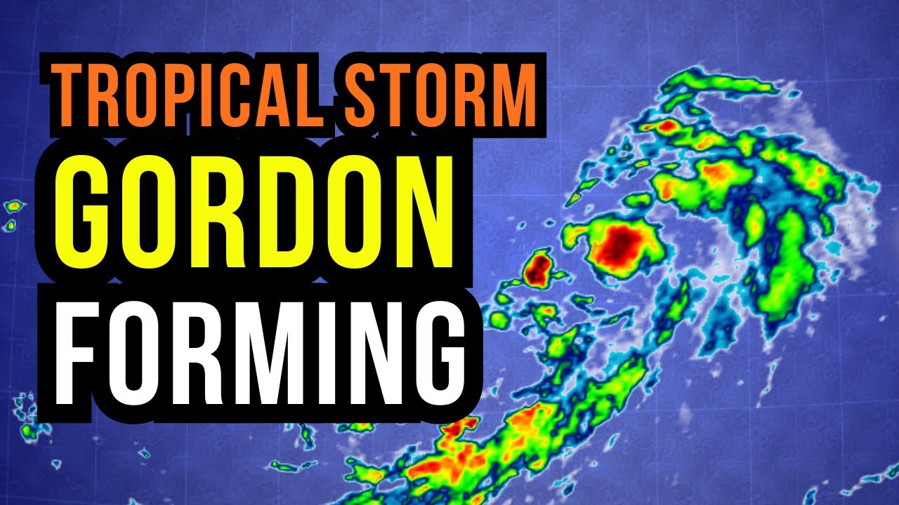 Gordon forming in the Atlantic…