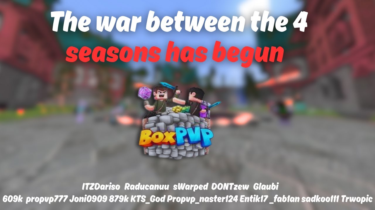 4TH season insane war 🥶🥶 #like #minecraft #playboxpvp #boxpvp #subscribe
