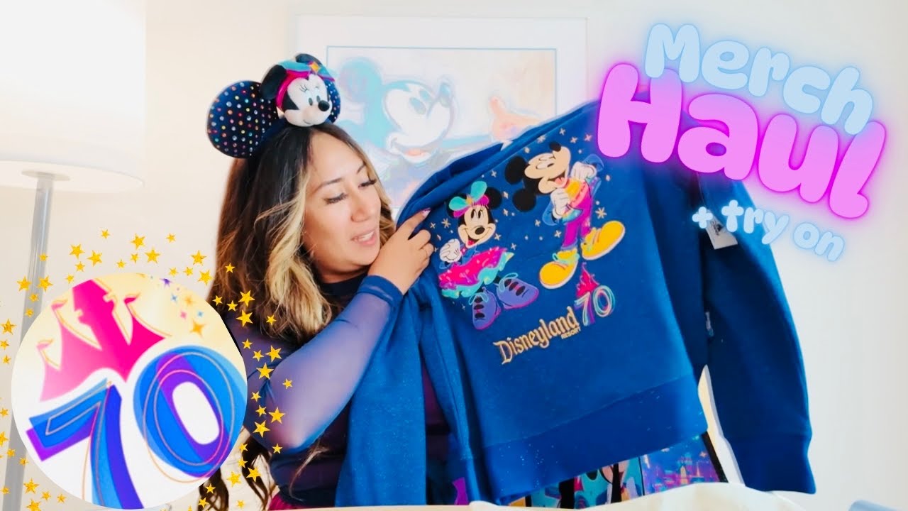 NEW Disneyland 70th ✨Anniversary Merch Haul #disneyhaul #disney70thanniversary #disneymerch