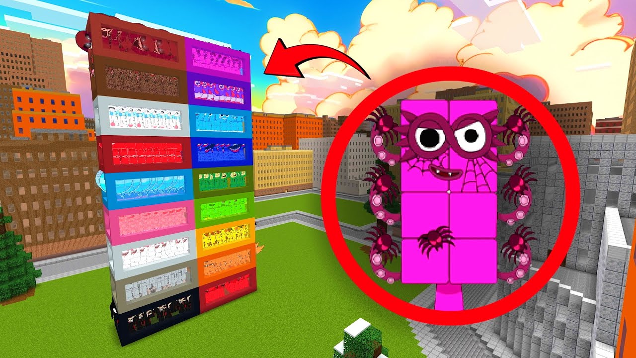 More NEW Sprunki OC Nextbots In Colored Boxes MInecraft PE MOD