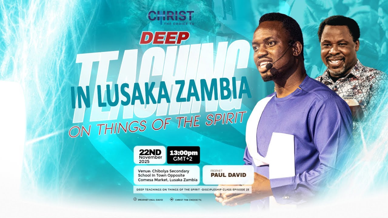 LIVE DEEP TEACHINGS ON THINGS OF THE SPIRIT EPISODE 25 #tbjoshualegacy #prophetpauldavid