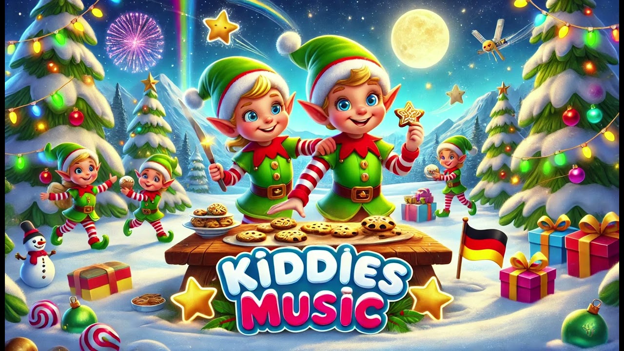 Kinderlied: Die kleinen Weihnachtswichtel 🎄🇩🇪