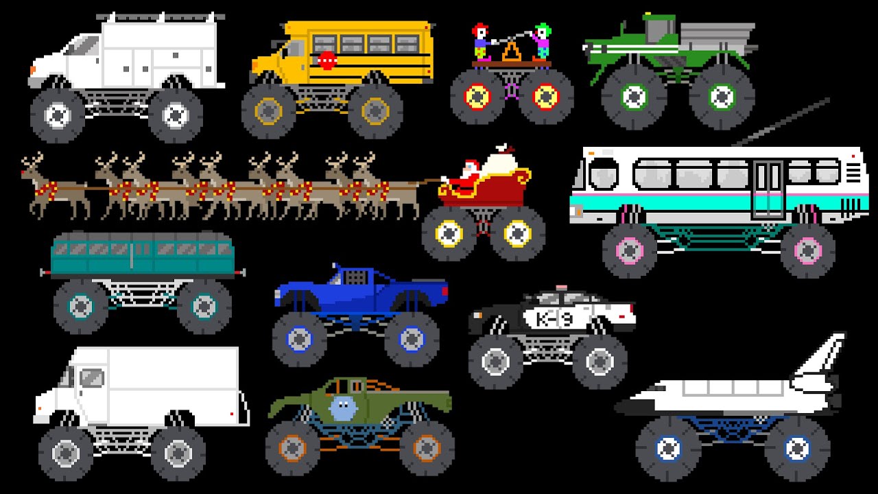 Monster Vehicles 8 - The Kids' Picture Show