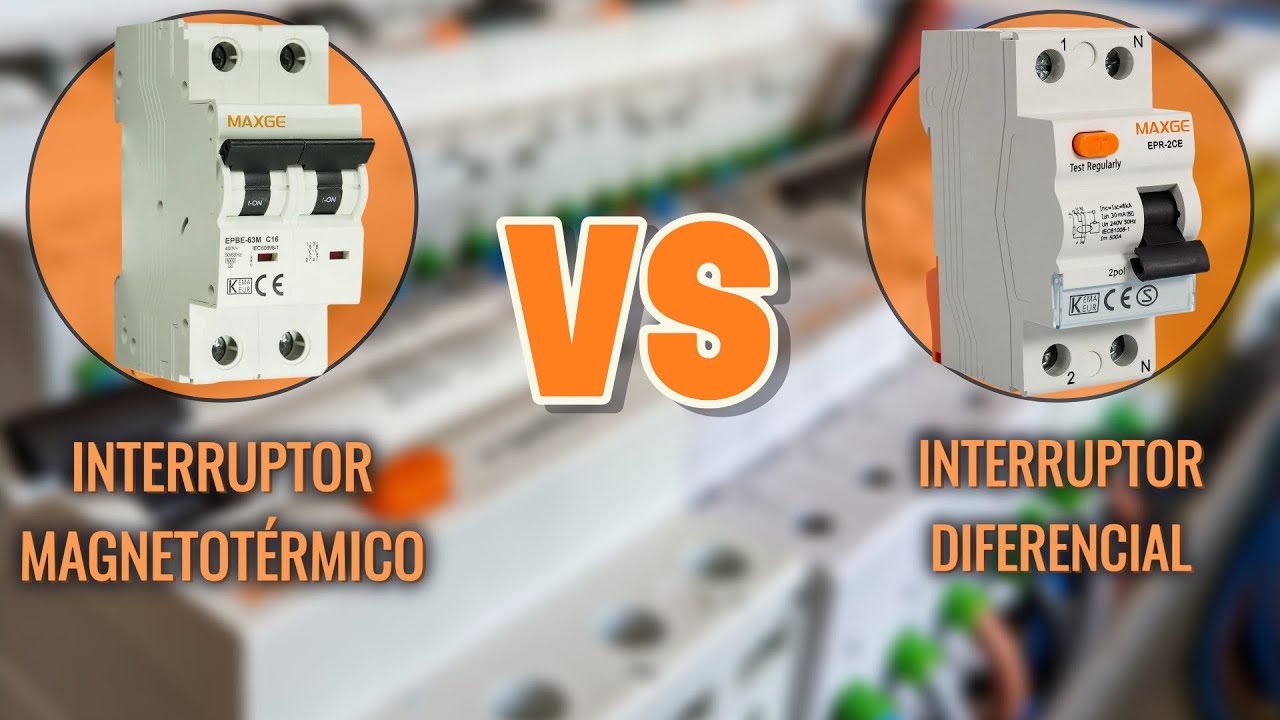 Interruptor Magnetotermico VS Interruptor Diferencial: &iquest;Son lo mismo? ⚙️