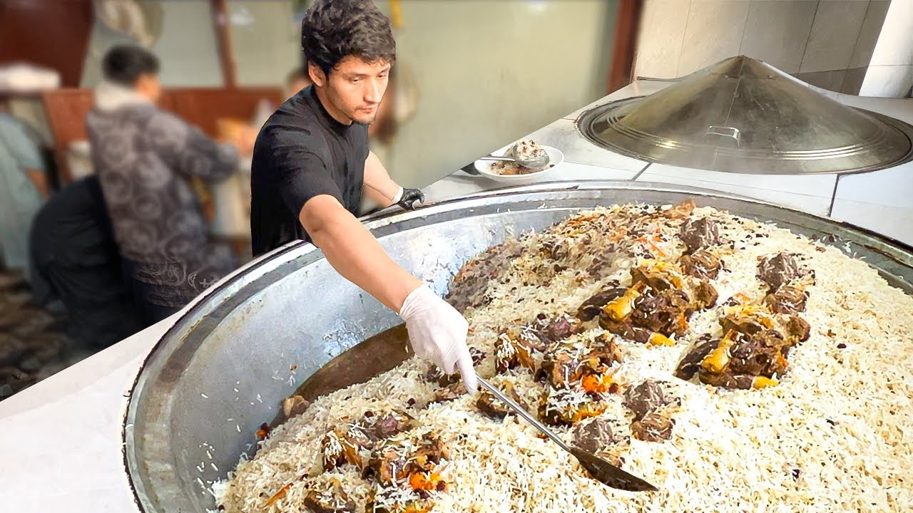 Legendary JAMAL PULAO Recipes in Afghanistan | 500+KG Pulao with 192+KG Authentic Meat
