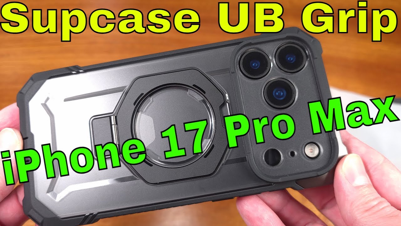Extra Grip!? iPhone 17 Pro Max Vs. SUPCASE UB Grip!