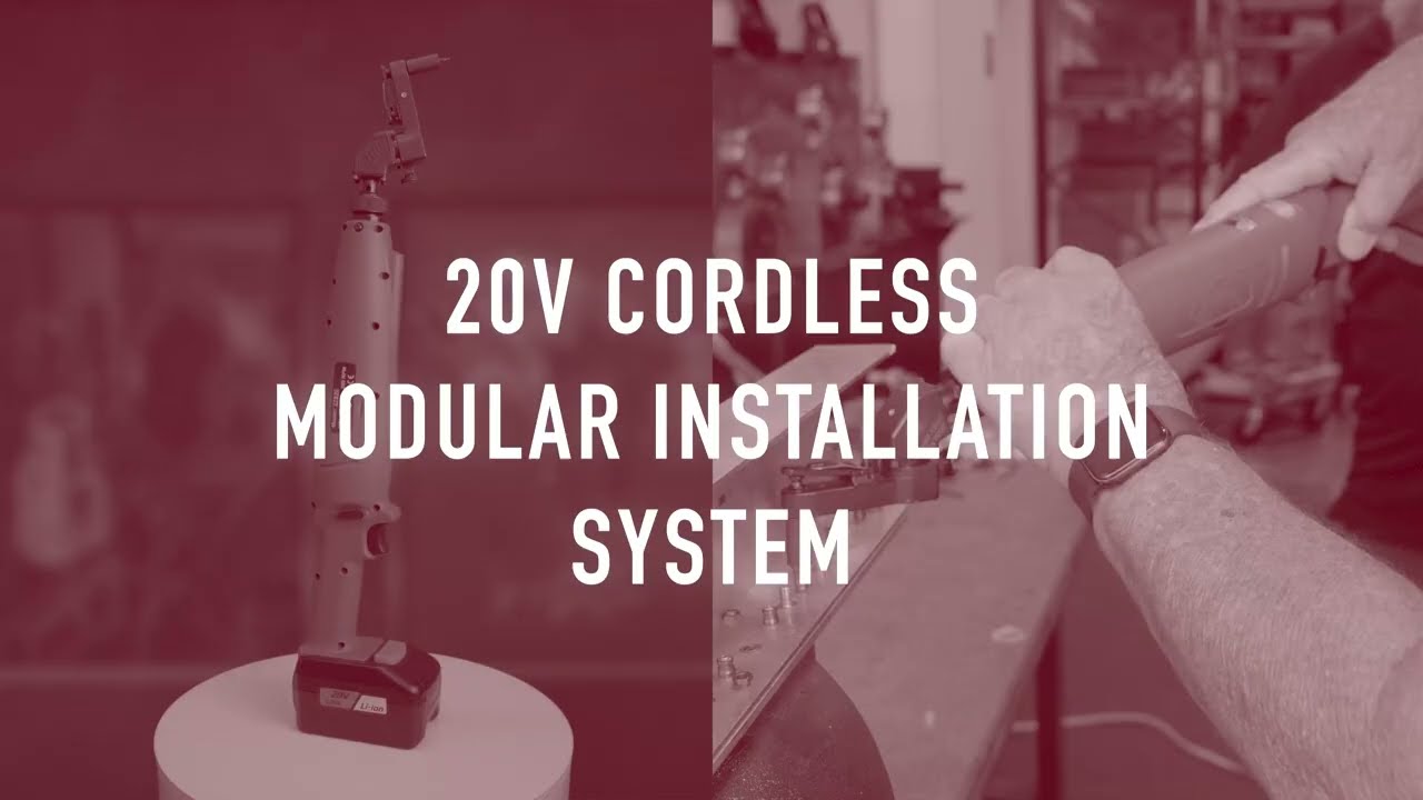 Jiffy 20V Cordless Modular Installation System