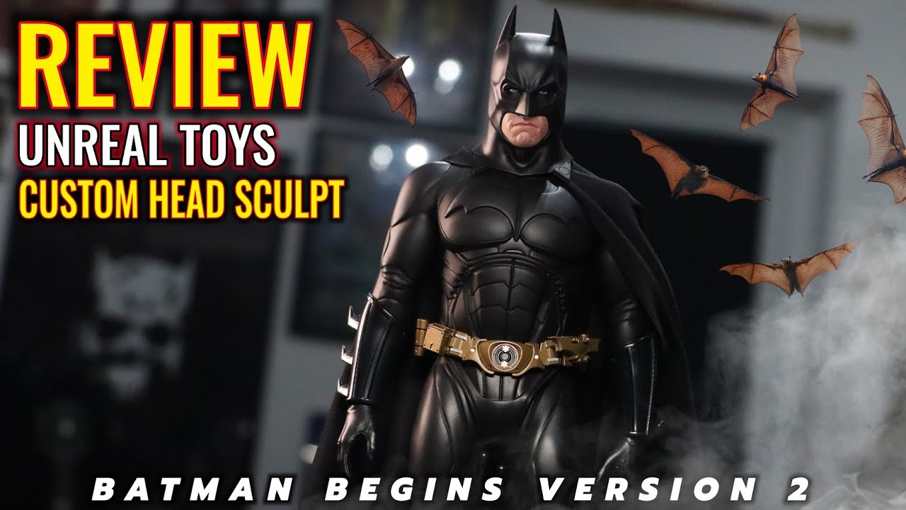 ОБНОВЛЕНИЕ ФИГУРКИ HOT TOYS. ОБЗОР НОВОЙ СПЕЦИАЛЬНОЙ ГОЛОВЫ БЭТМЕНА ОТ UNREAL TOYS.