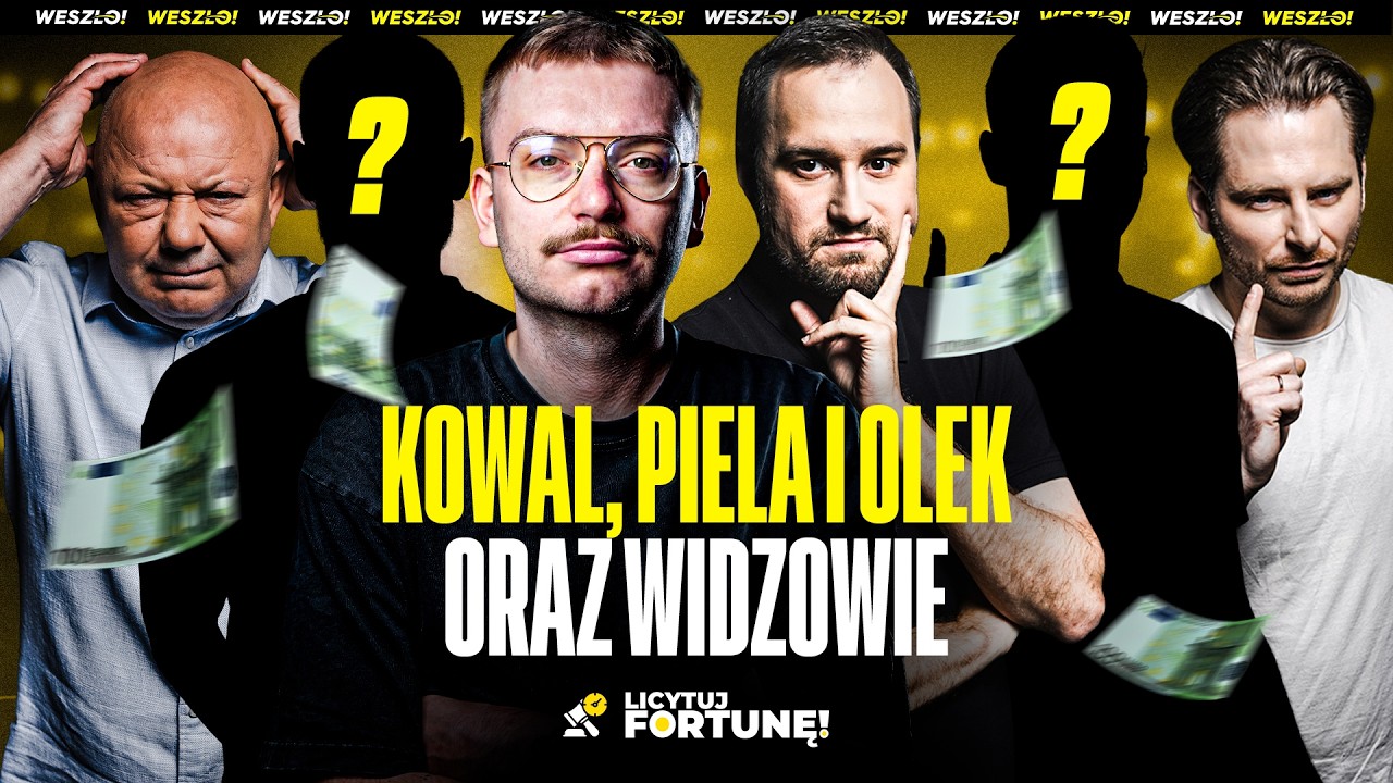 NOWY TELETURNIEJ! PACZUL, KOWAL, PIELA I OLEK WALCZĄ Z WIDZAMI! LICYTUJ FORTUNĘ #1