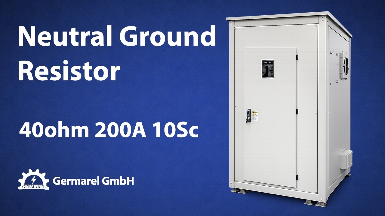 NGR-GER 40ohm 200A 10Sc Neutral Ground Resistor for Saudi Arabia Project 2