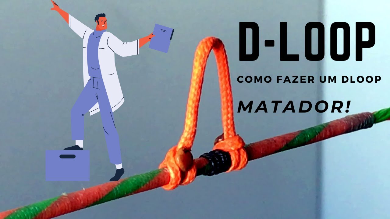 Como fazer um Dloop matador - uma aula de como se faz um D-loop para seu Arco Composto.