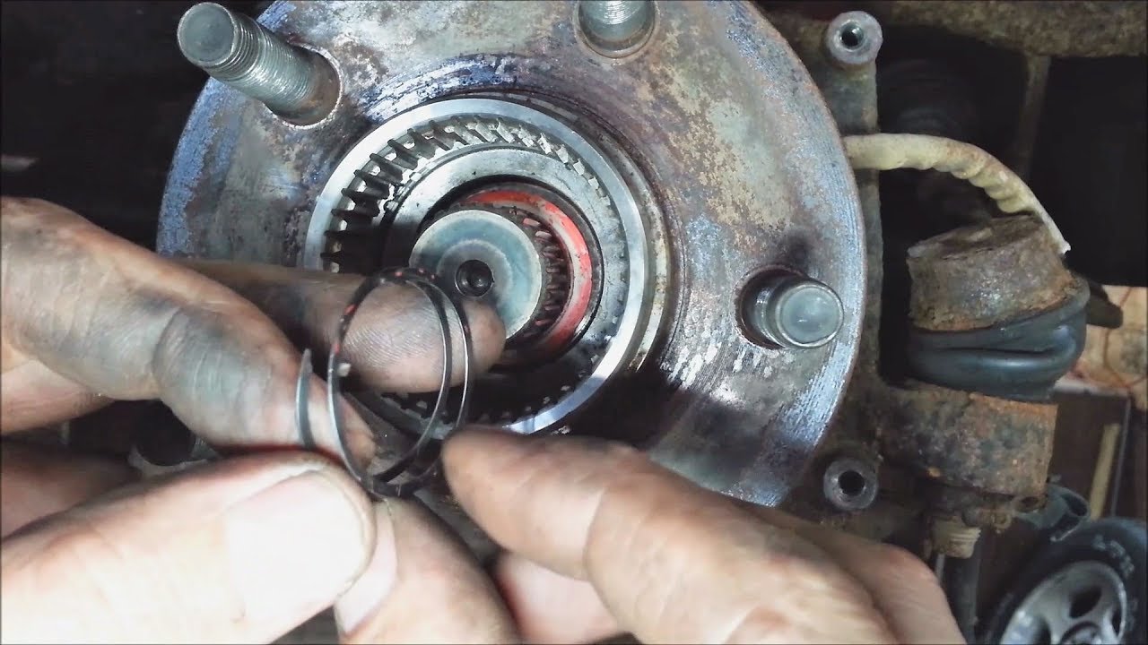1998-2001 Ford Ranger 4X4 wheel bearing replacement