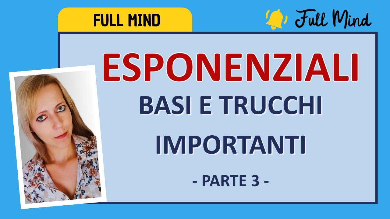 ESPONENZIALI: il numero 
