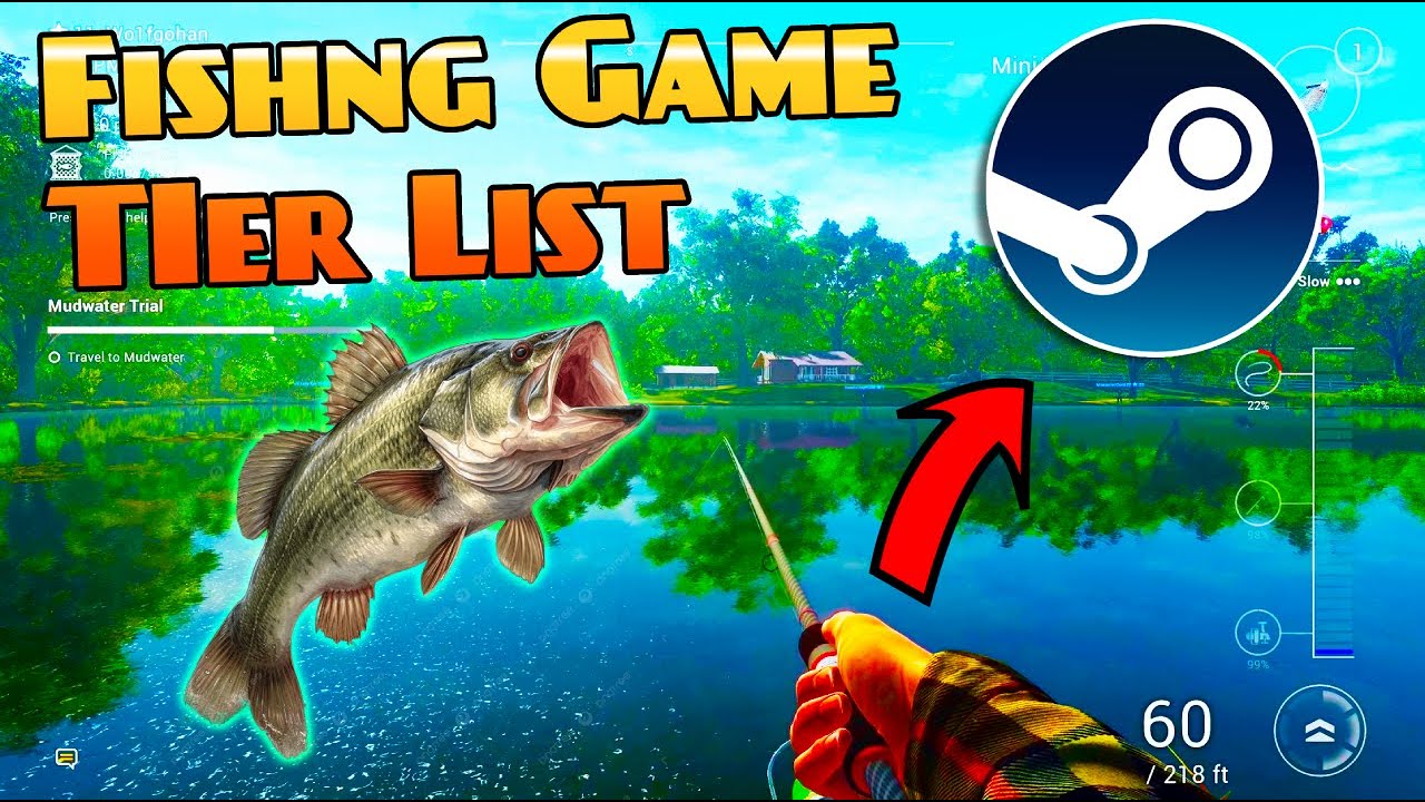 We Ranked *STEAM FISHING GAMES* on a Tier list...