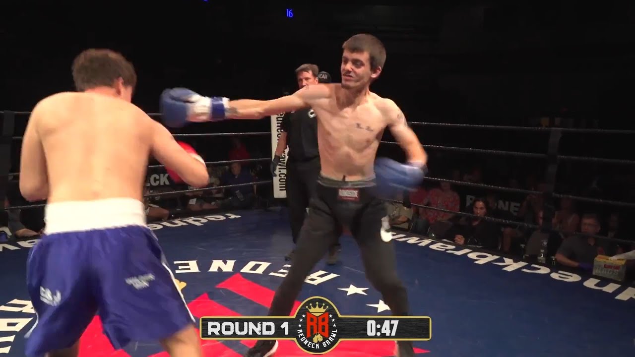 Entire Fight!  Lil Smokey vs. Jake the Snake