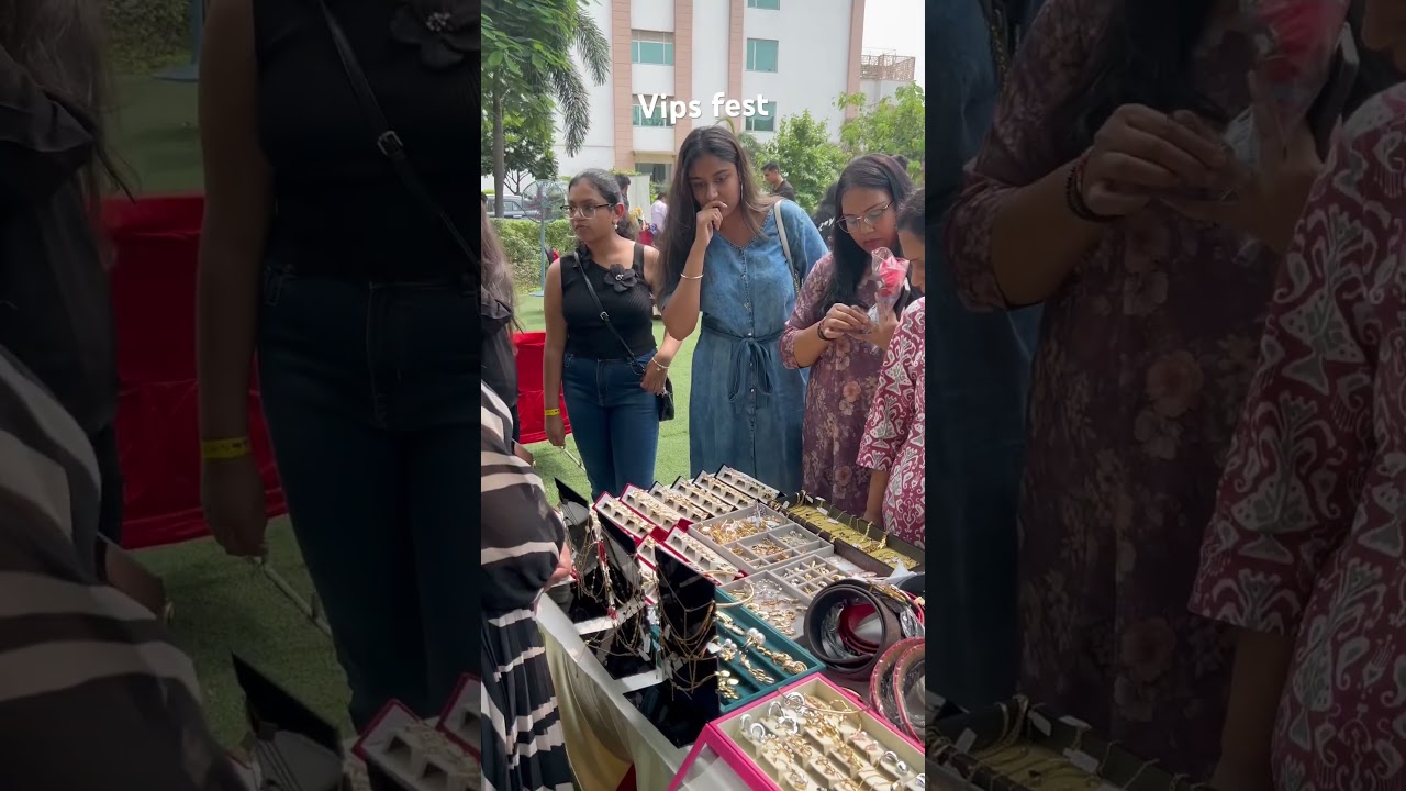 Tedx fest at VIPS❤️&zwj;🔥 #trending #fest #vips #youtubeshorts #explorepage  #exhibition #jewellery