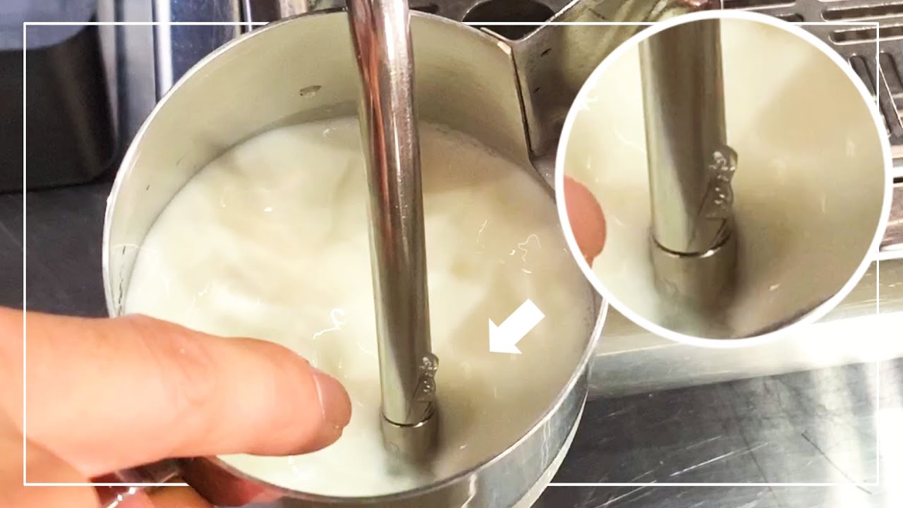 [커피머신] 스팀 노즐과 팁 사이에서 물이 새는 원인을 직접 해결하는 방법