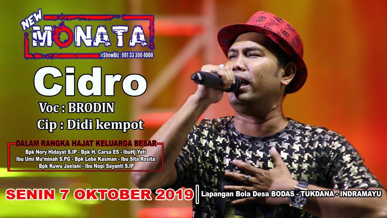 NEW MONATA - CIDRO - BRODIN - RAMAYANA AUDIO